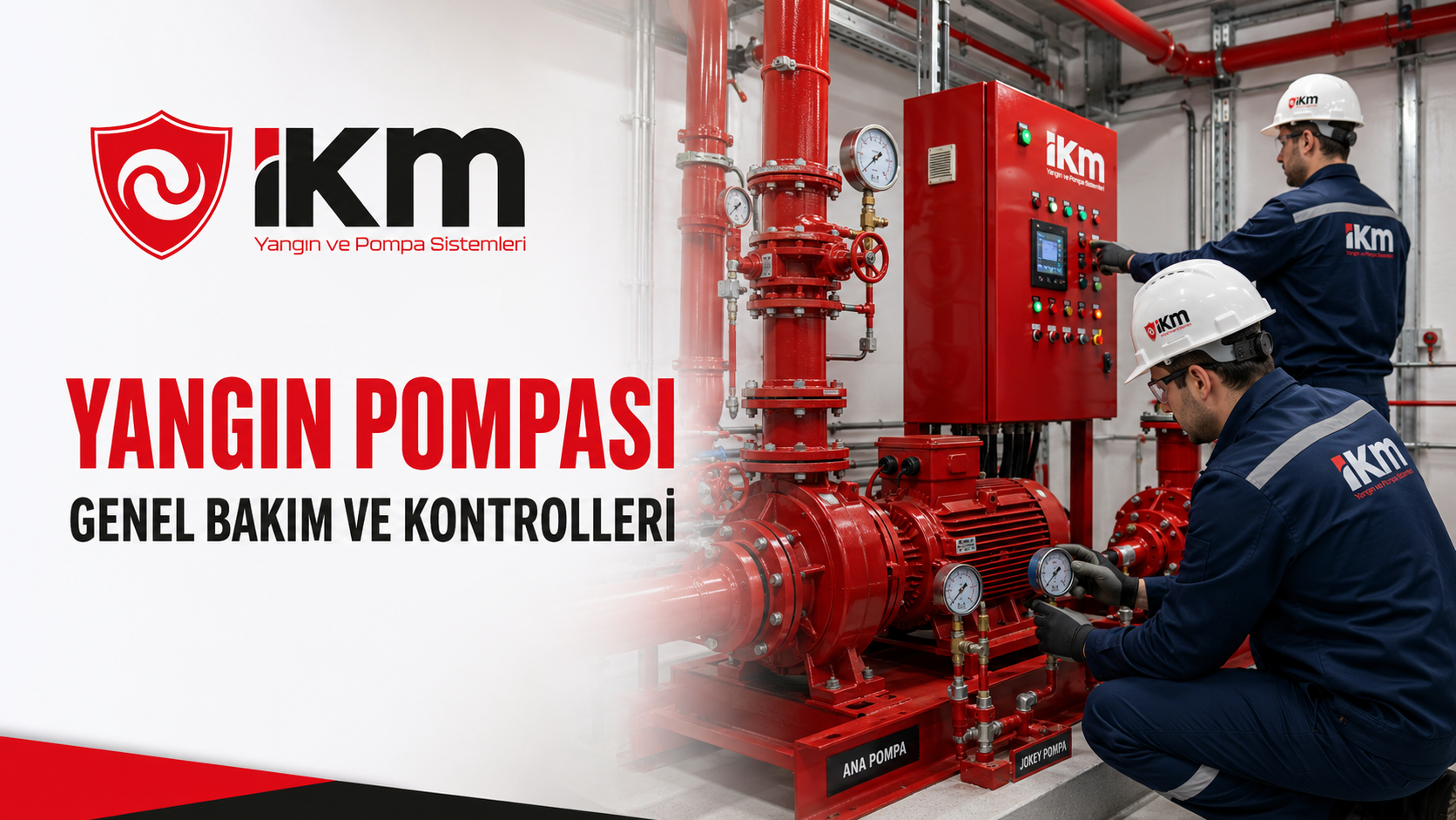 Yangın Pompası Bakım Sürecimiz