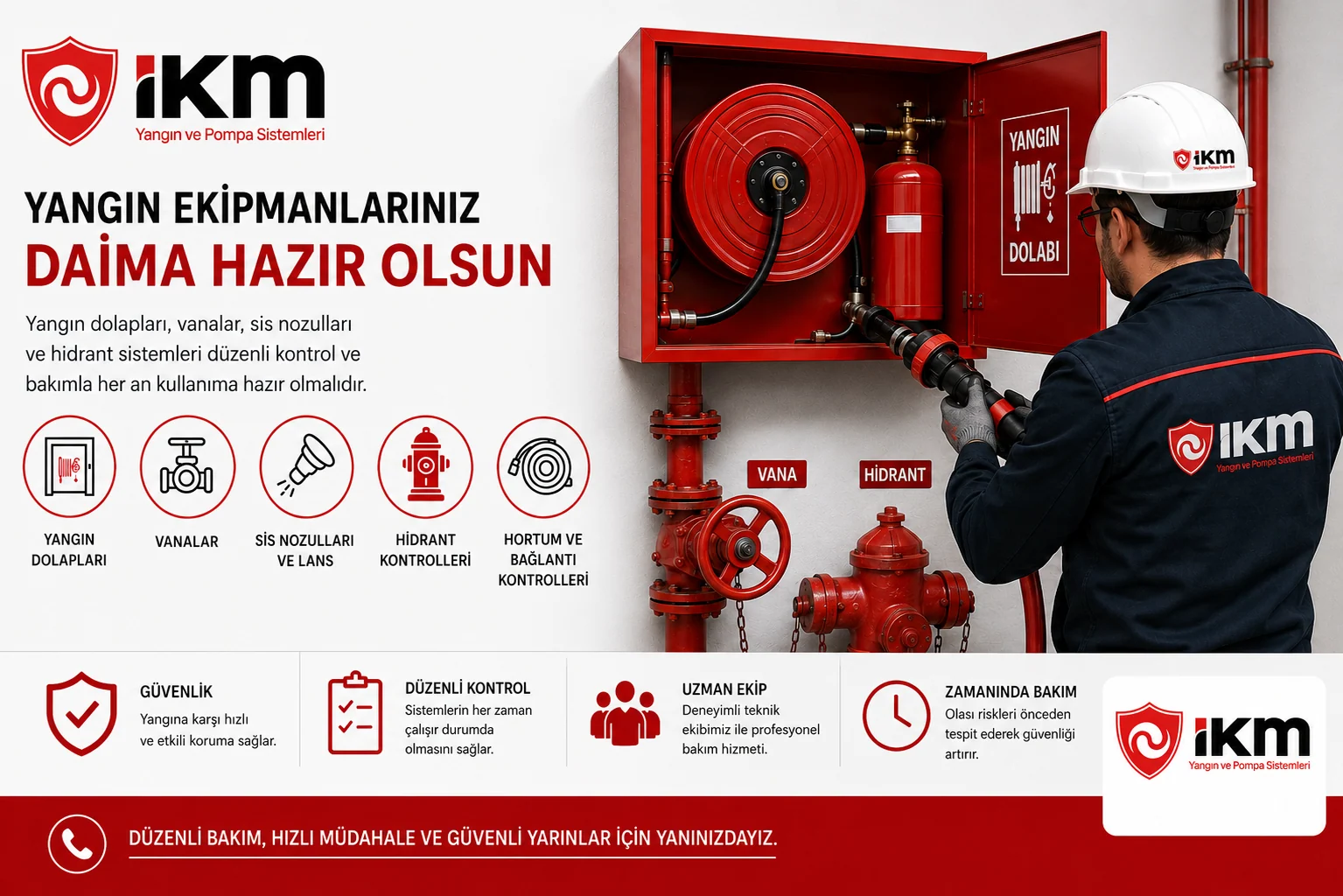 Yangın Dolabı ve Hidrant Kontrolleri