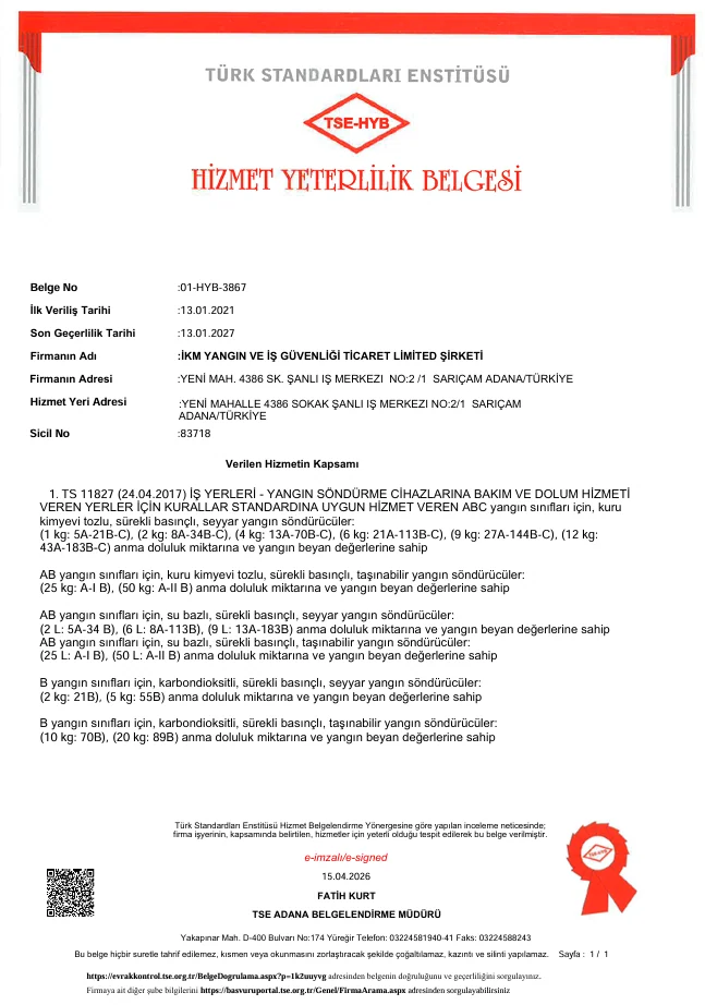 TSE - HYB belgemiz