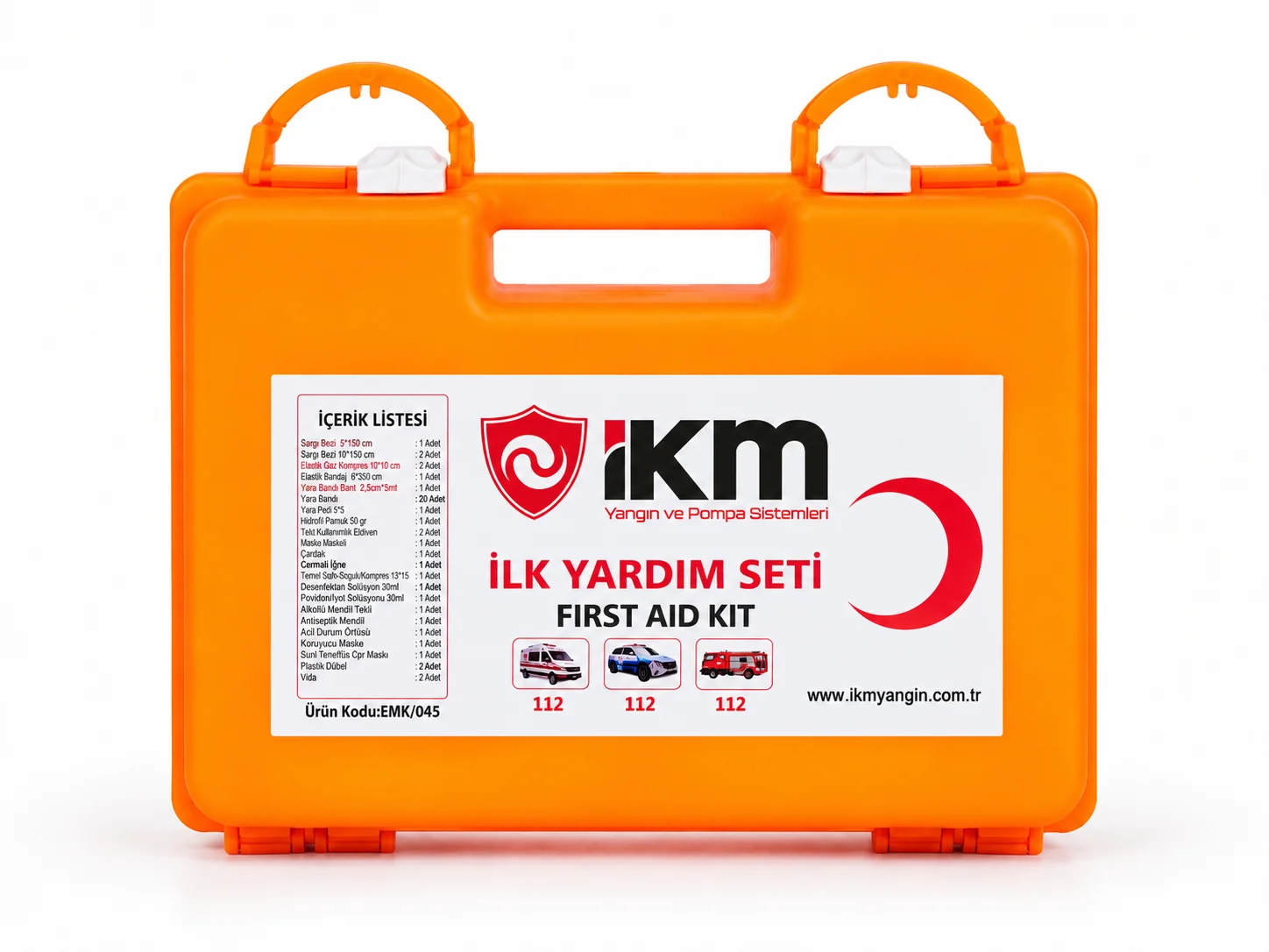 İlk Yardım Seti – Plastik Çantalı